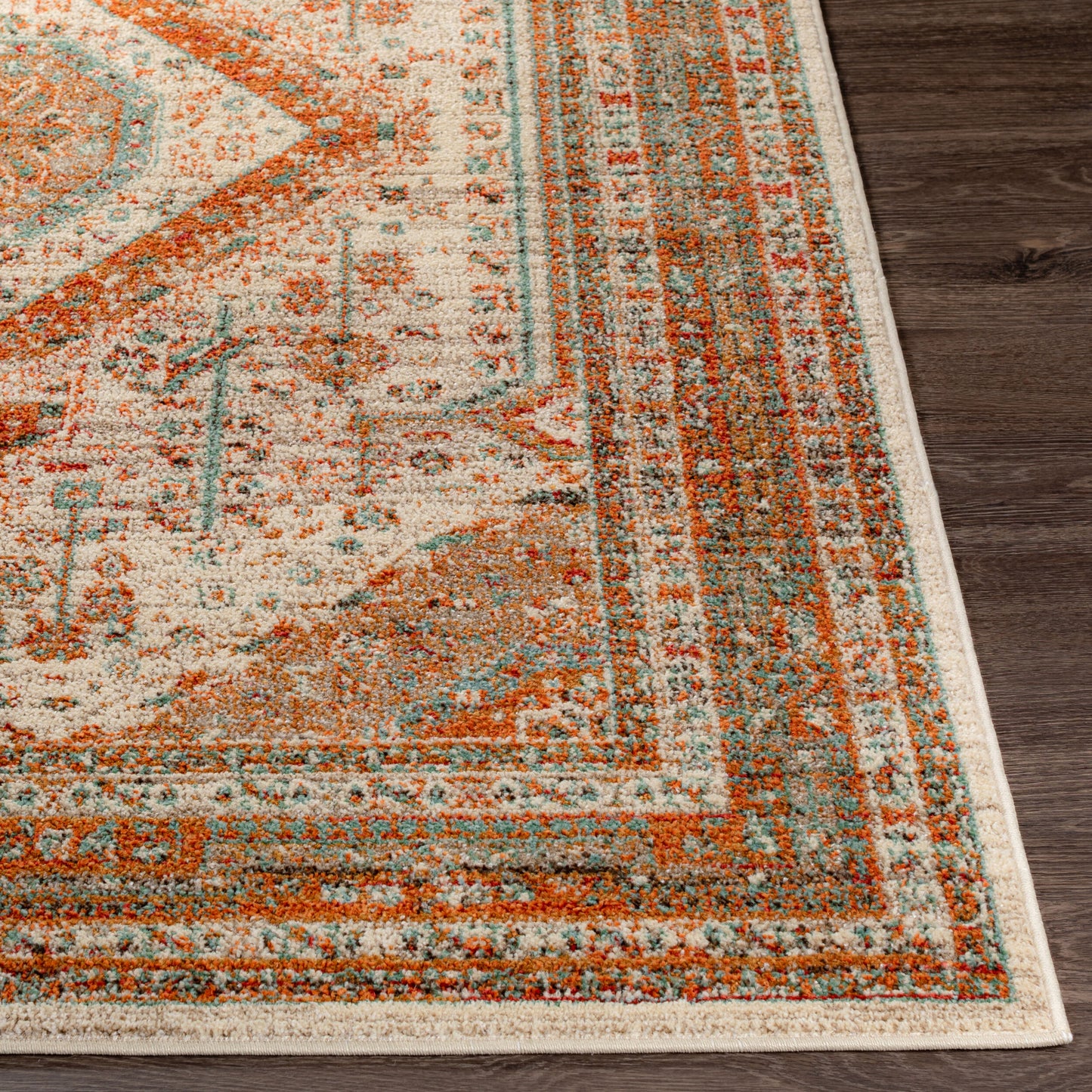 Alfombra tejida a máquina Anika ANI-1034 de 1,52 m x 2,13 m