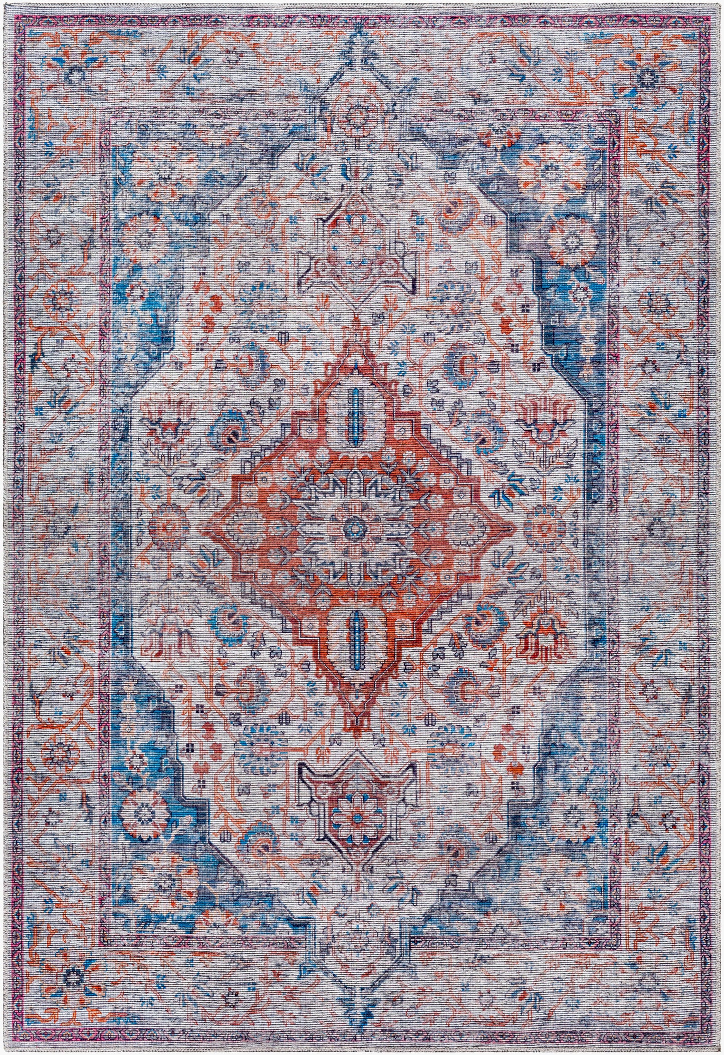 Atlanta ANL-2300 5' x 7' Machine Woven Washable Area Rug