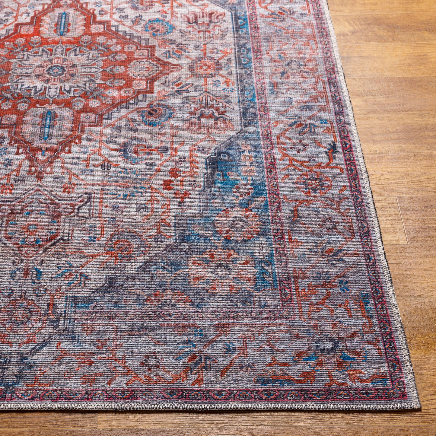 Atlanta ANL-2300 5' x 7' Machine Woven Washable Area Rug