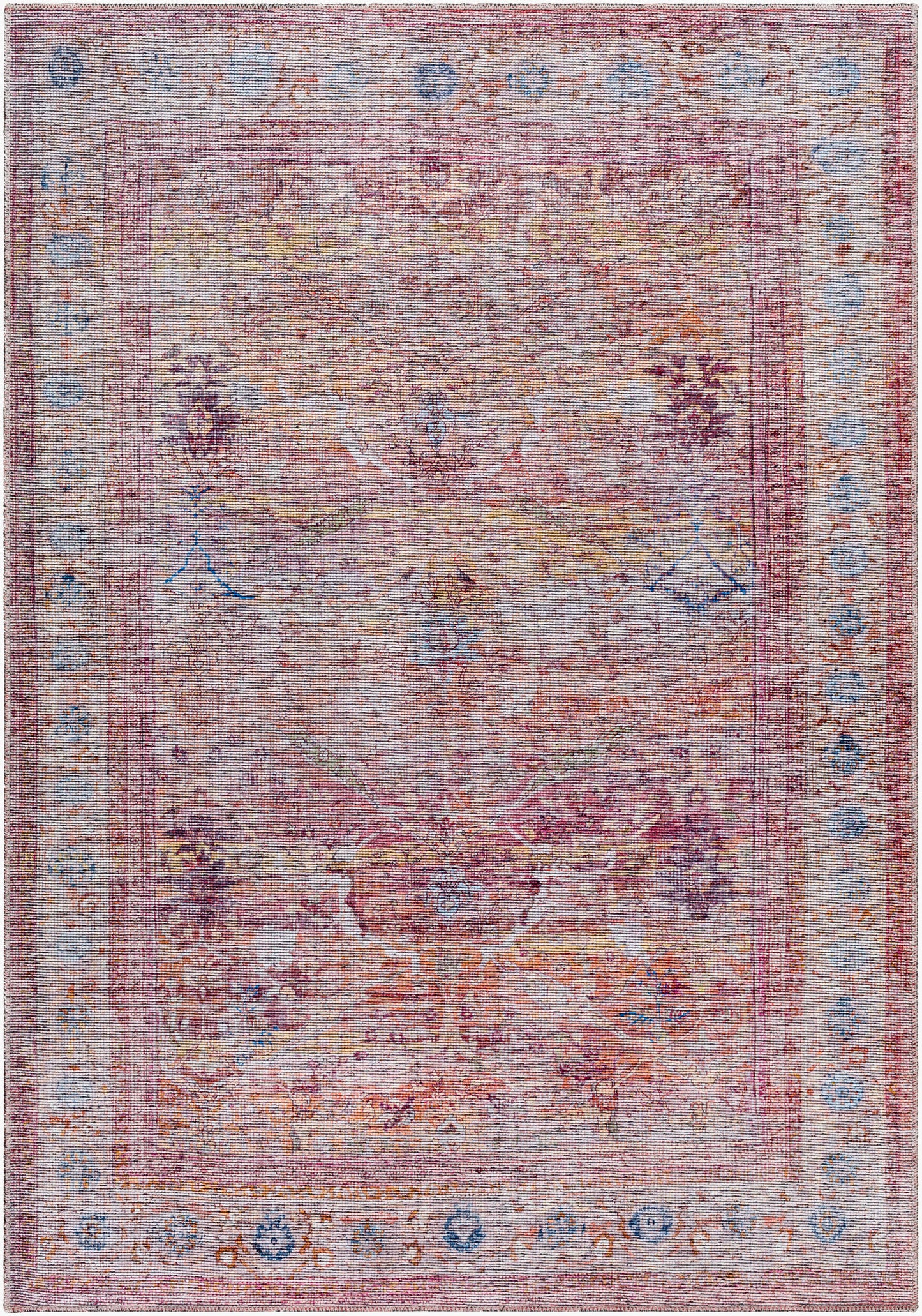 Atlanta ANL-2301 5' x 7' Machine Woven Washable Area Rug