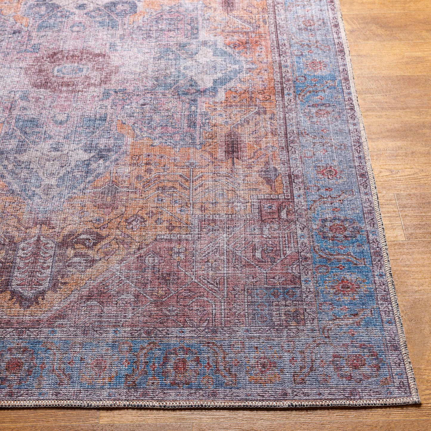 Atlanta ANL-2302 6' x 9' Machine Woven Washable Area Rug