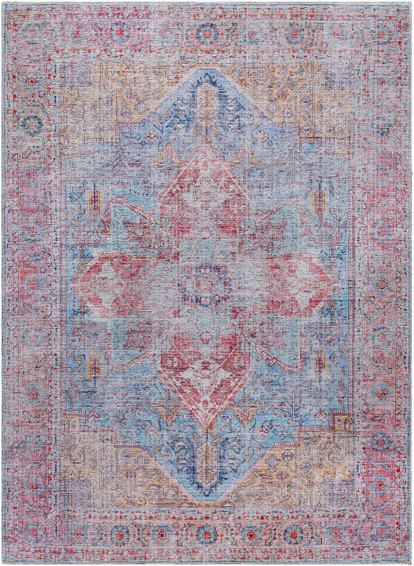 Atlanta ANL-2303 6' x 9' Machine Woven Washable Area Rug