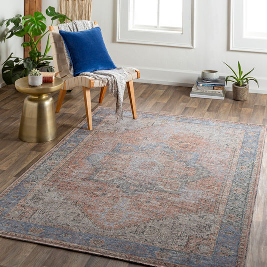 Atlanta ANL-2304 6' x 9' Machine Woven Washable Area Rug