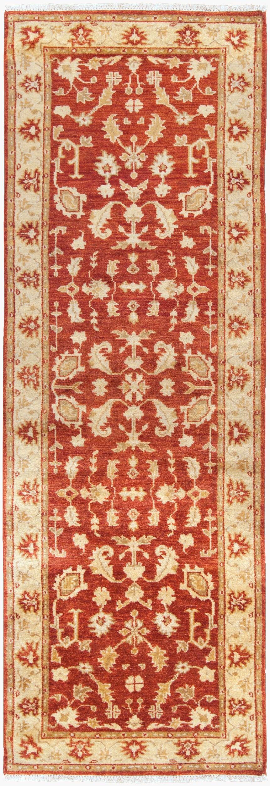 Antolya ANT-9702 8ft Runner Handmade Wool Runner Rug