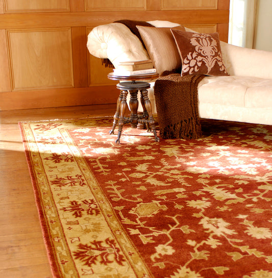 Alfombra decorativa de lana hecha a mano Antolya ANT-9702 de 90 x 150 cm