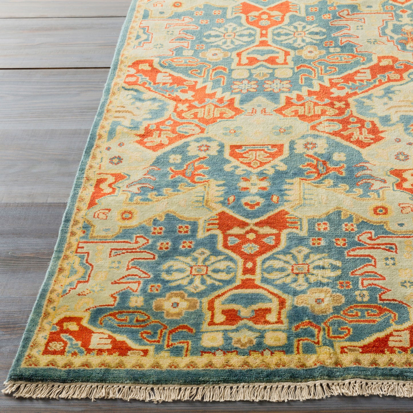 Antolya ANT-9712 3' x 5' Handmade Wool Accent Rug