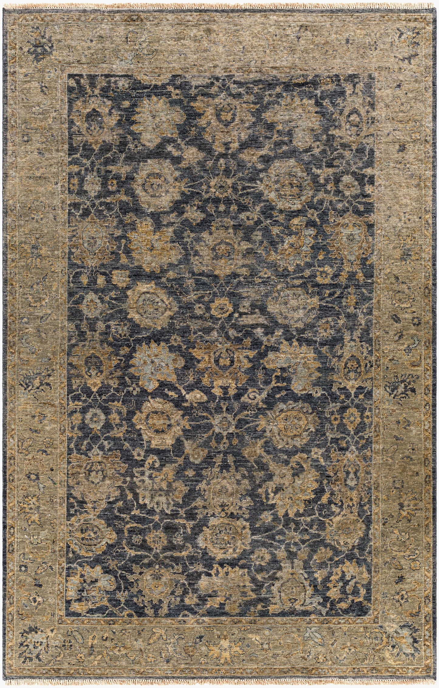 Alfombra de lana hecha a mano Anatolia ANY-2304 de 3 x 4 metros