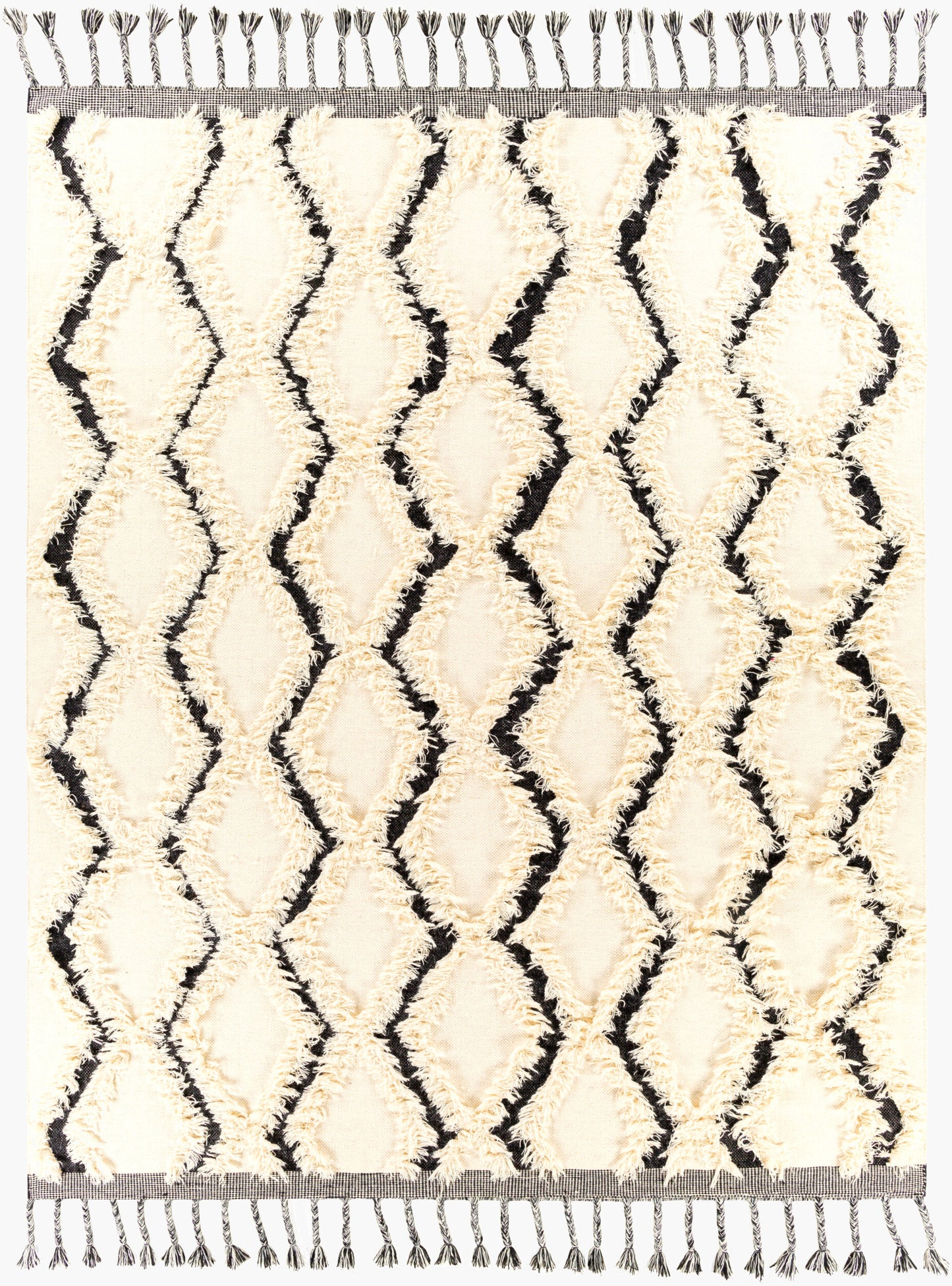 Alfombra de lana hecha a mano Apache APA-2300 de 8' x 10'