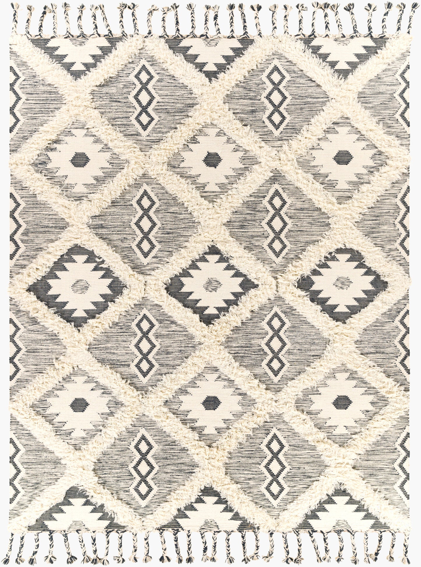 Apache APA-2305 8' x 10' Handmade Wool Area Rug