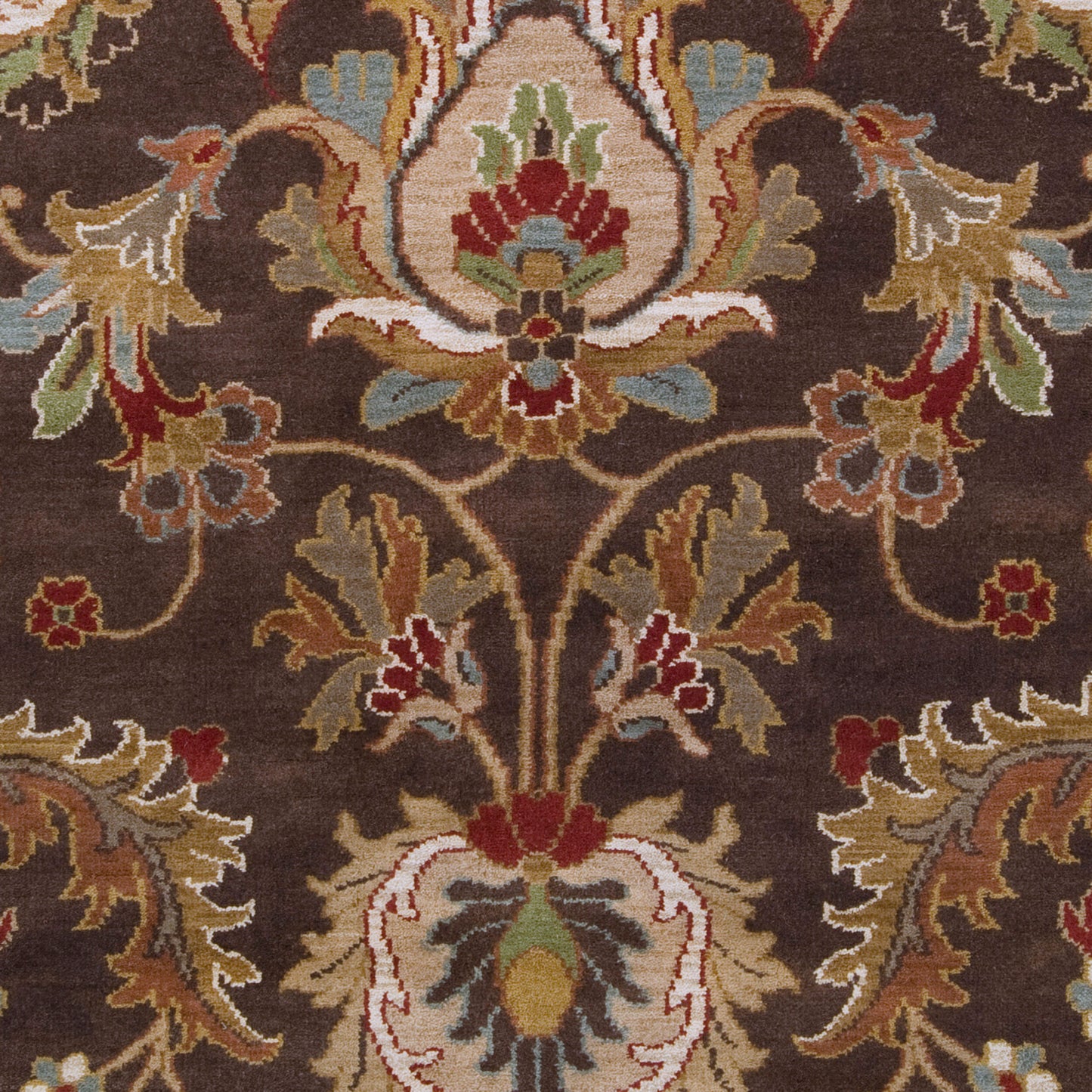 Alfombra decorativa de lana hecha a mano Apollo APO-1008 de 2' x 3'