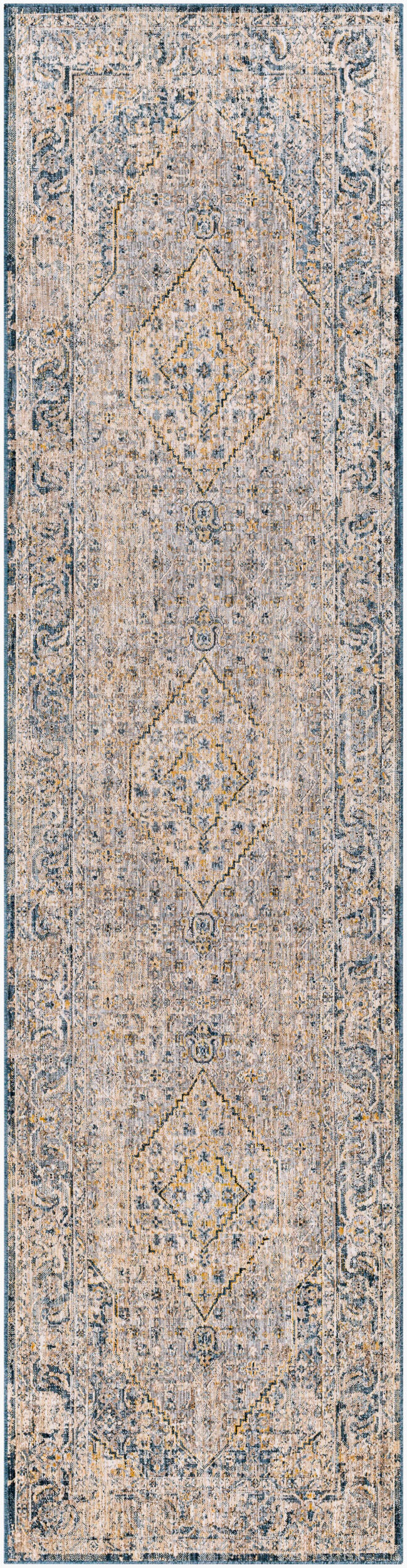 Aspendos APS-2300 10ft Runner Machine Woven Runner Rug