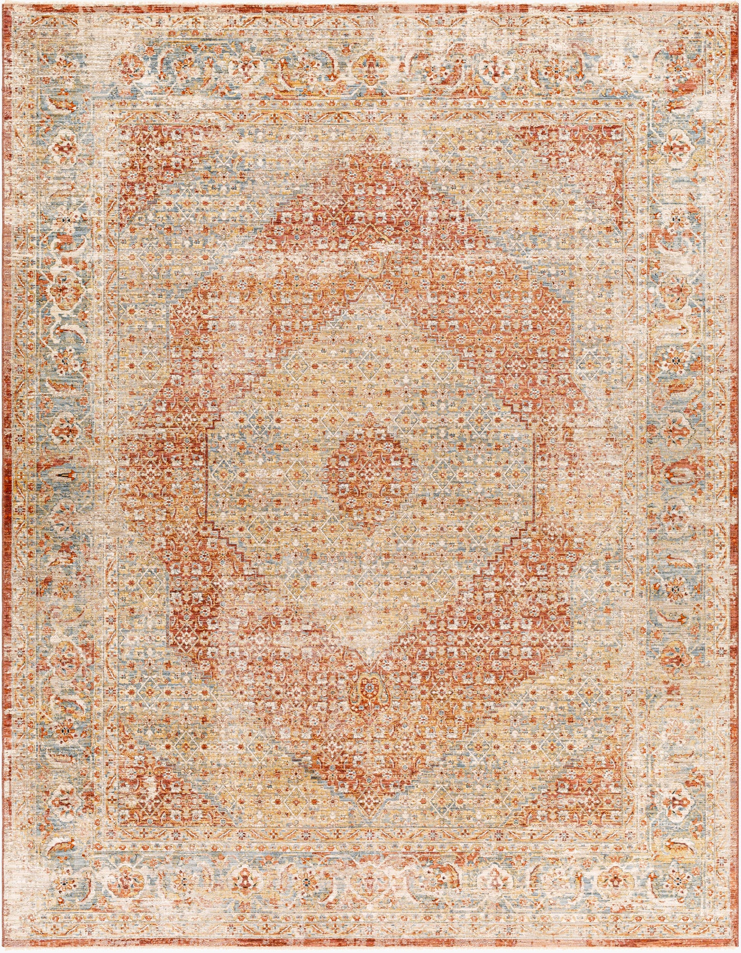 Aspendos APS-2301 8' x 10' Machine Woven Area Rug