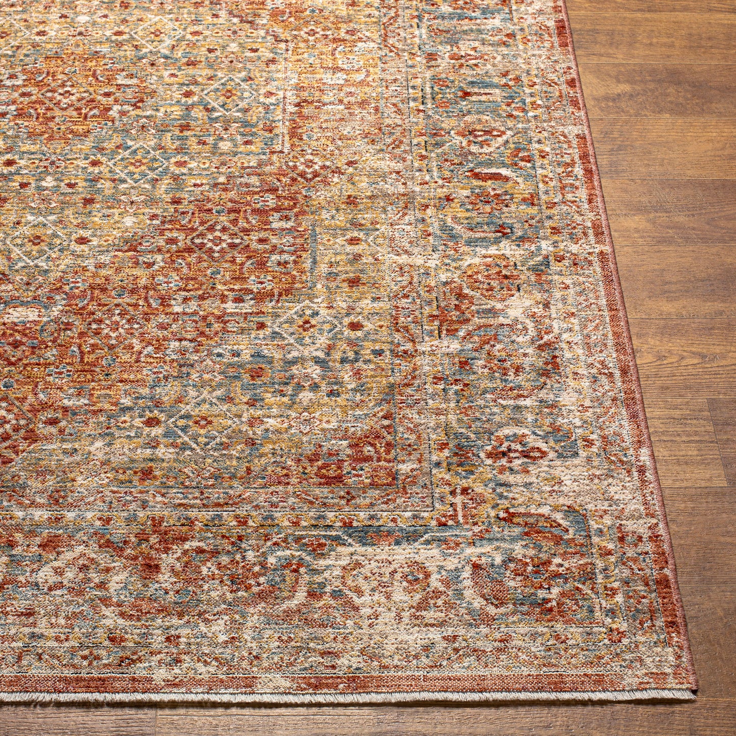 Aspendos APS-2301 2' x 3' Machine Woven Accent Rug