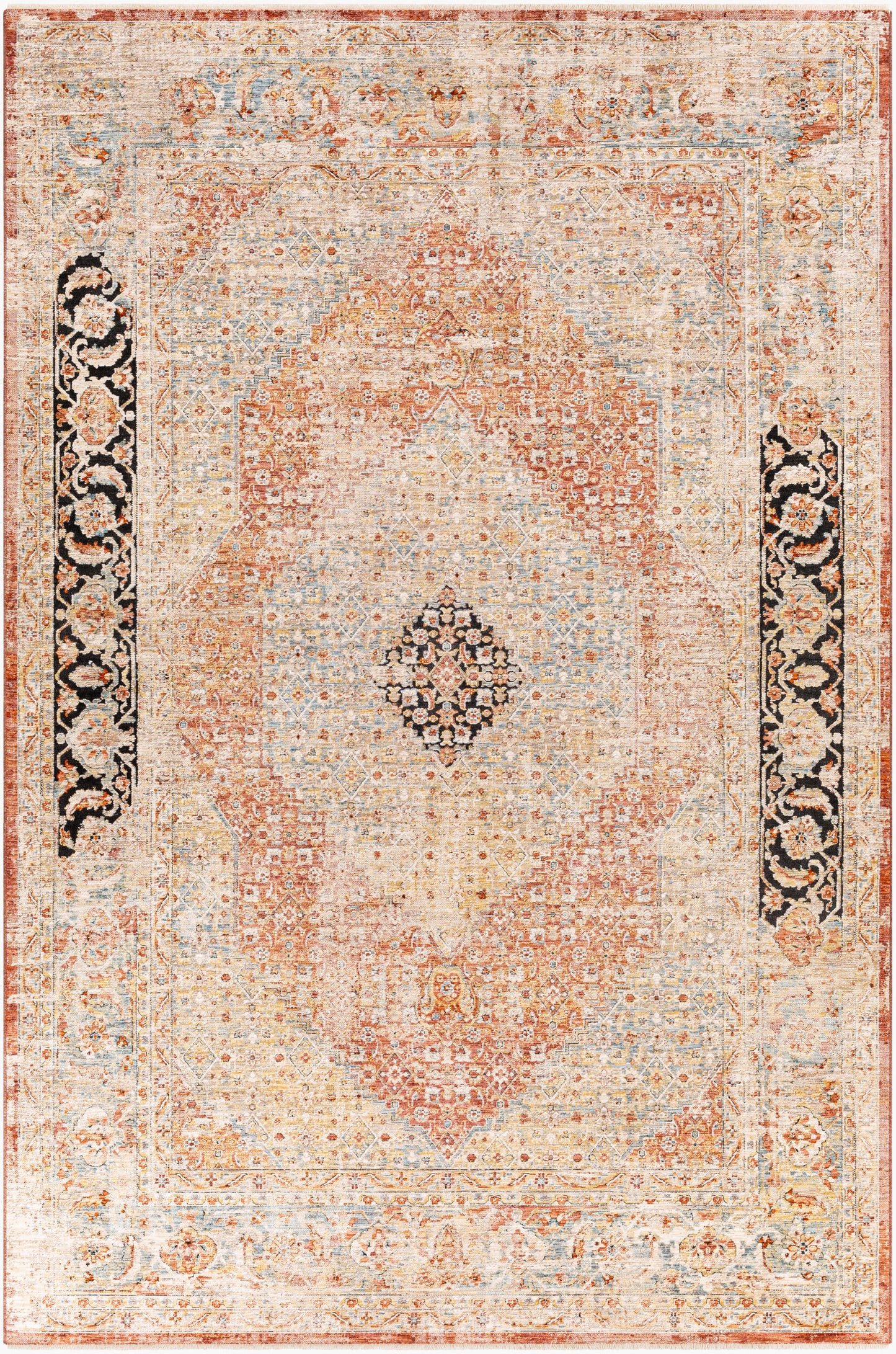Aspendos APS-2302 6' x 9' Machine Woven Area Rug