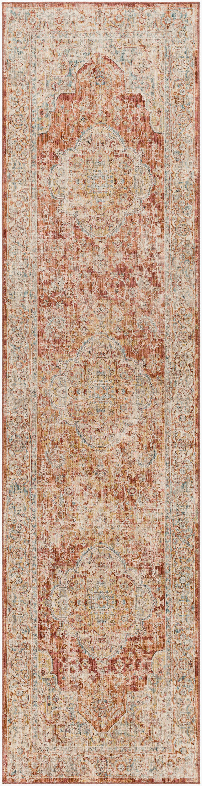 Aspendos APS-2306 10ft Runner Machine Woven Runner Rug