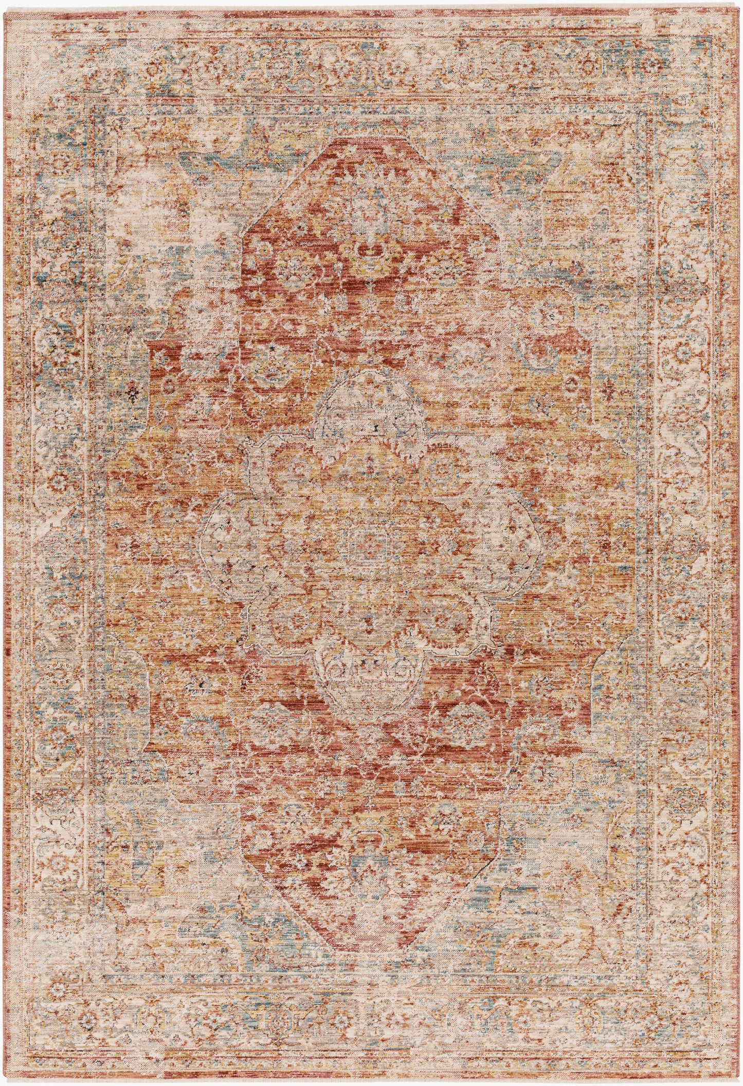 Alfombra tejida a máquina Aspendos APS-2306 de 12' x 15'