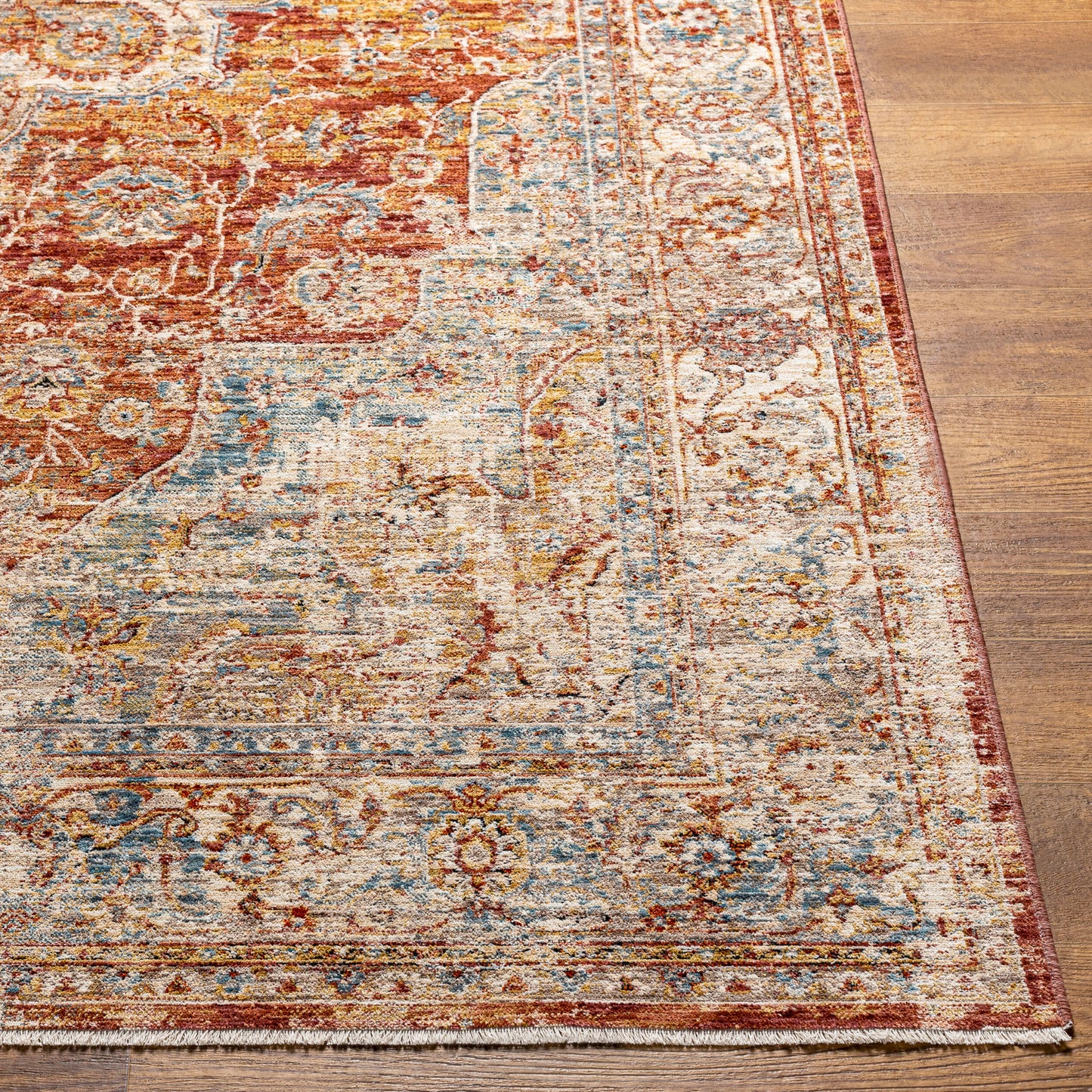 Aspendos APS-2306 10ft Runner Machine Woven Runner Rug