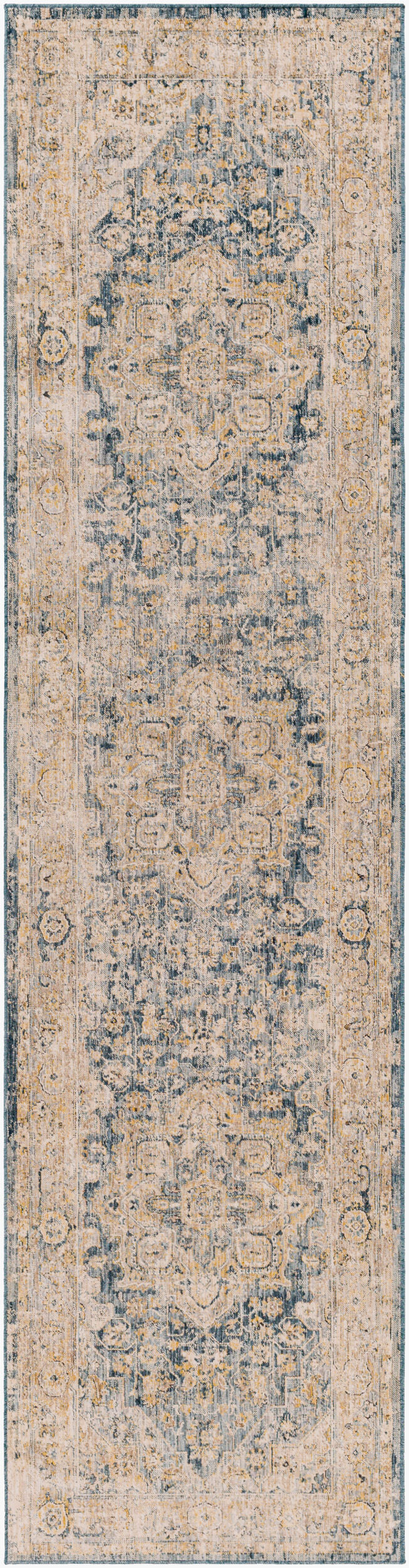 Aspendos APS-2307 10ft Runner Machine Woven Runner Rug