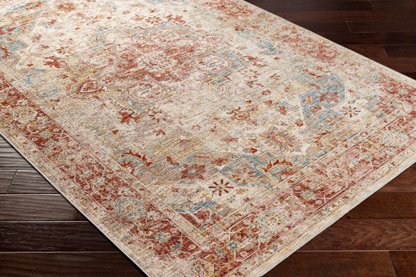 Aspendos APS-2308 10ft Runner Machine Woven Runner Rug