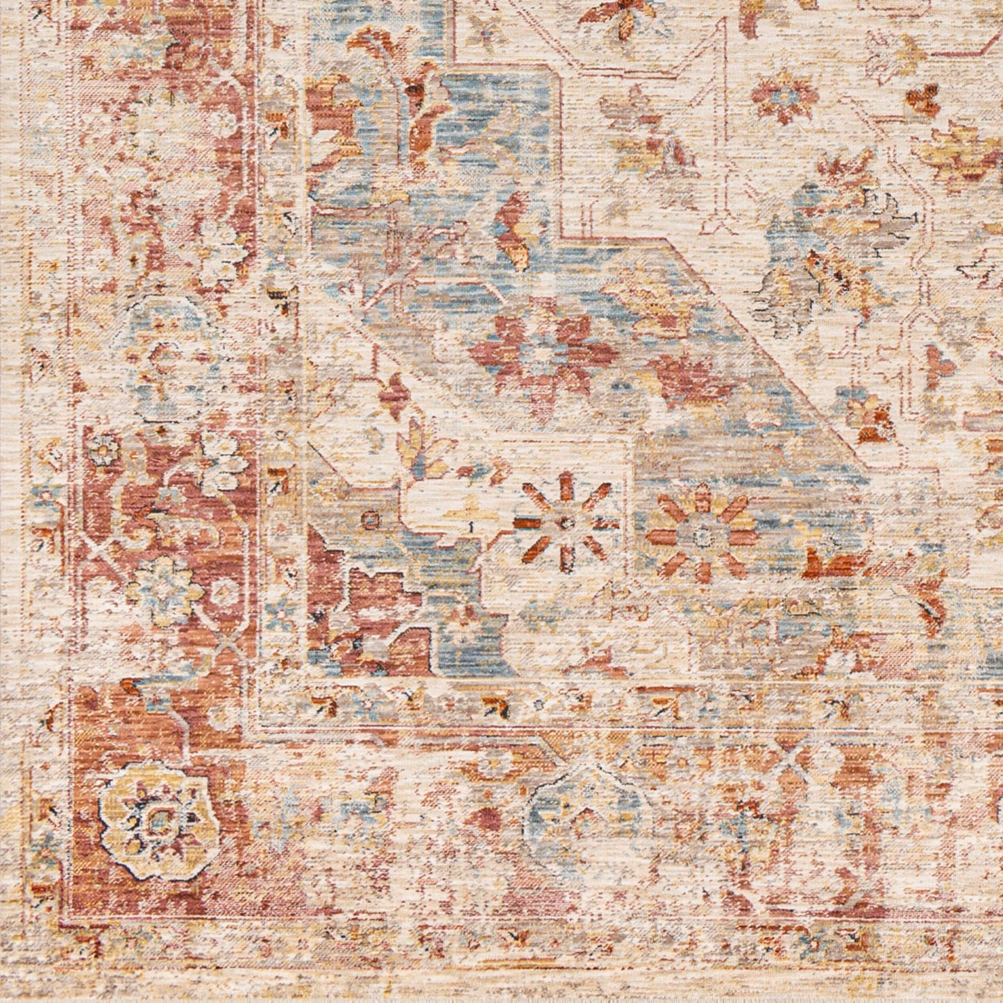 Aspendos APS-2308 10ft Runner Machine Woven Runner Rug