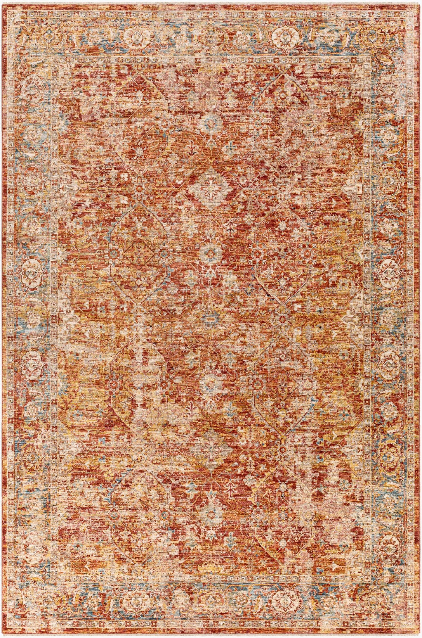 Aspendos APS-2316 6' x 9' Machine Woven Area Rug