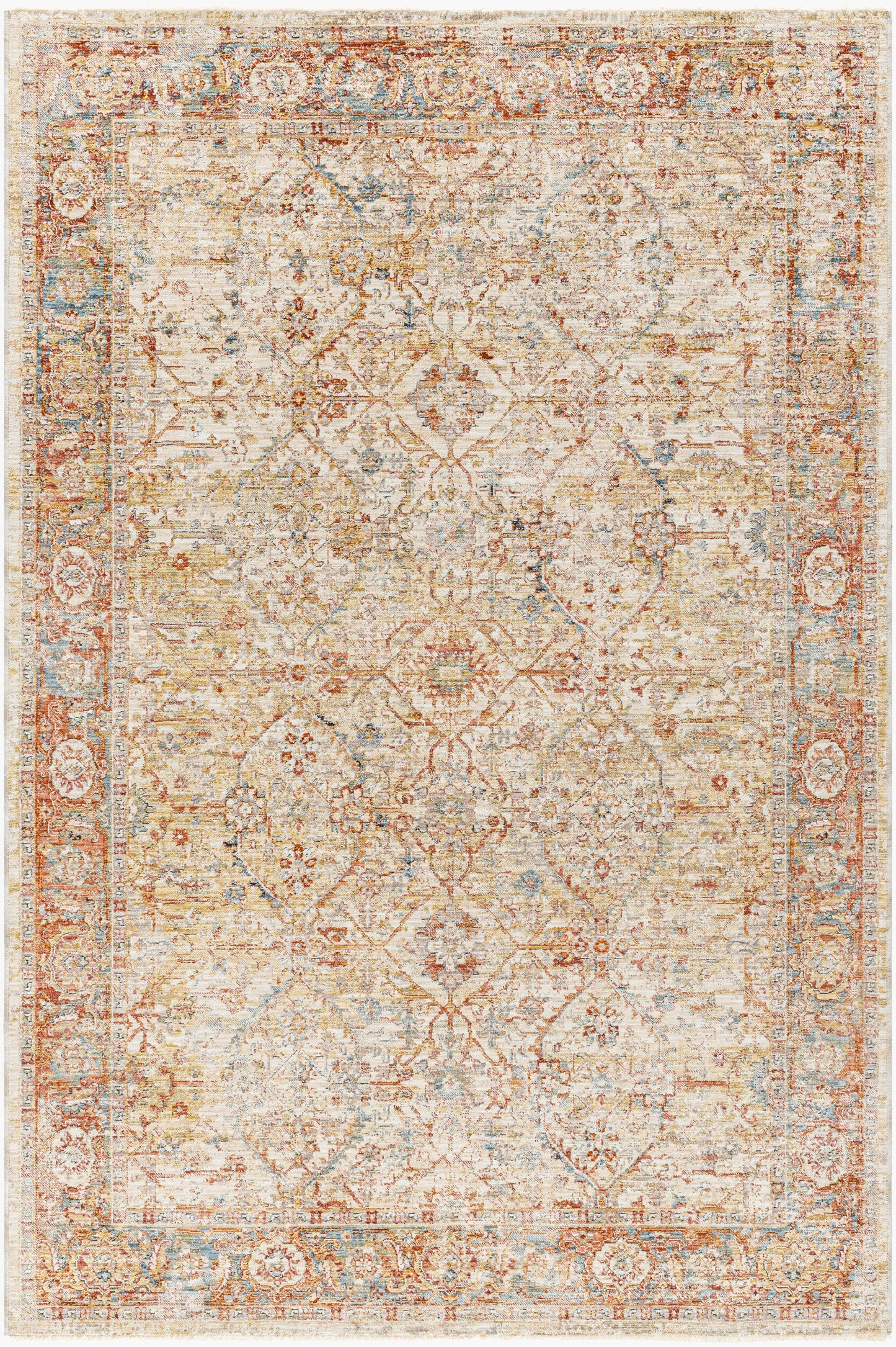 Aspendos APS-2317 3' x 4' Machine Woven Accent Rug
