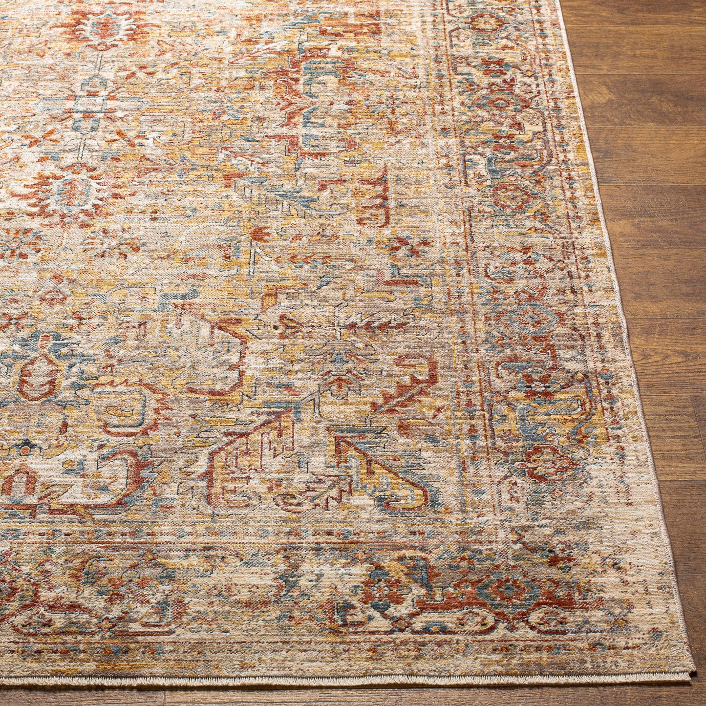 Aspendos APS-2318 10ft Runner Machine Woven Runner Rug