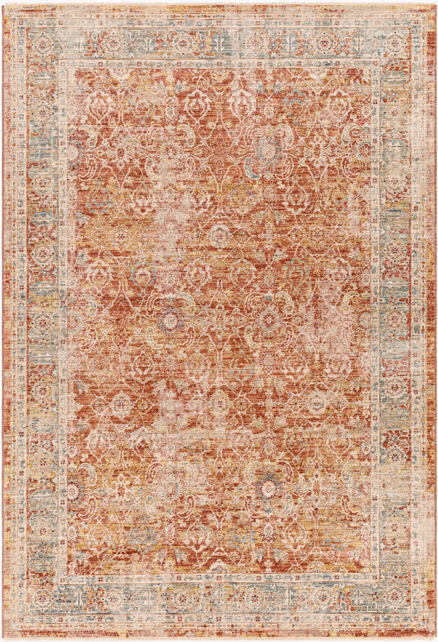 Aspendos APS-2319 5' x 7' Machine Woven Area Rug