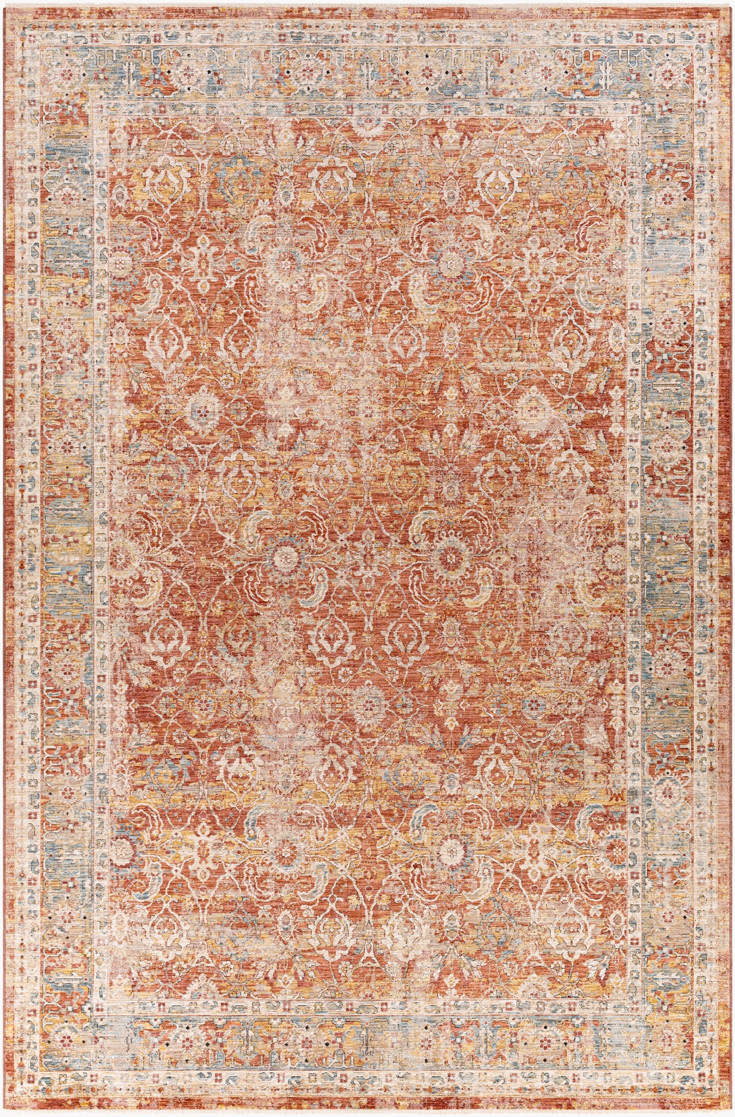 Aspendos APS-2319 6' x 9' Machine Woven Area Rug
