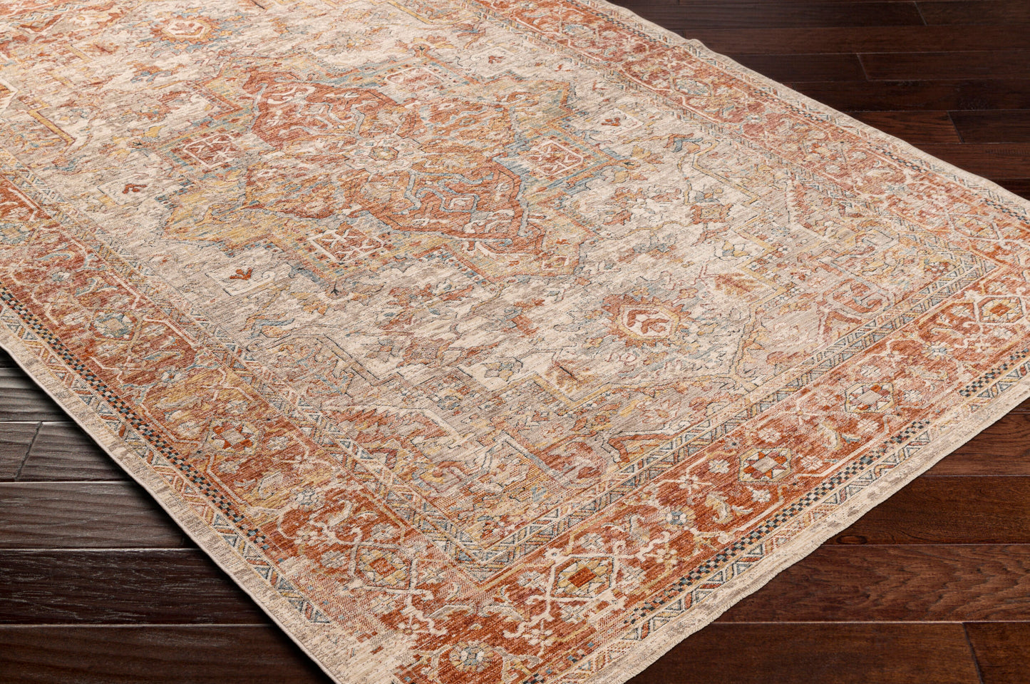 Aspendos APS-2320 5' x 7' Machine Woven Area Rug