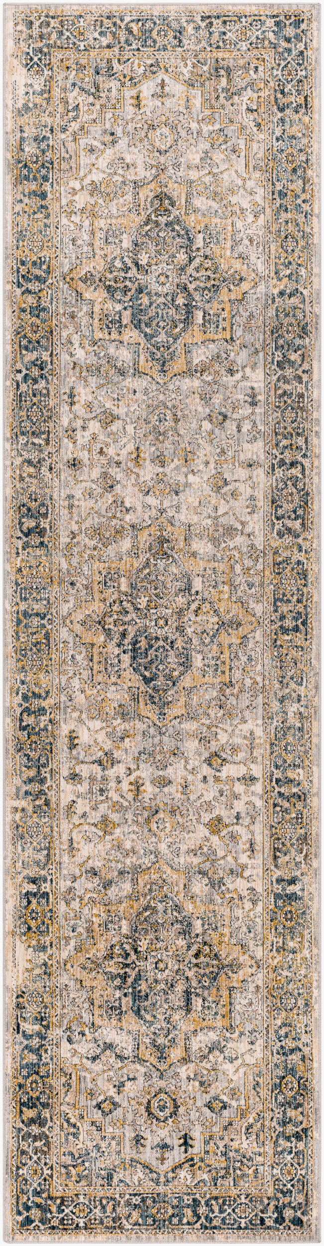 Aspendos APS-2321 10ft Runner Machine Woven Runner Rug