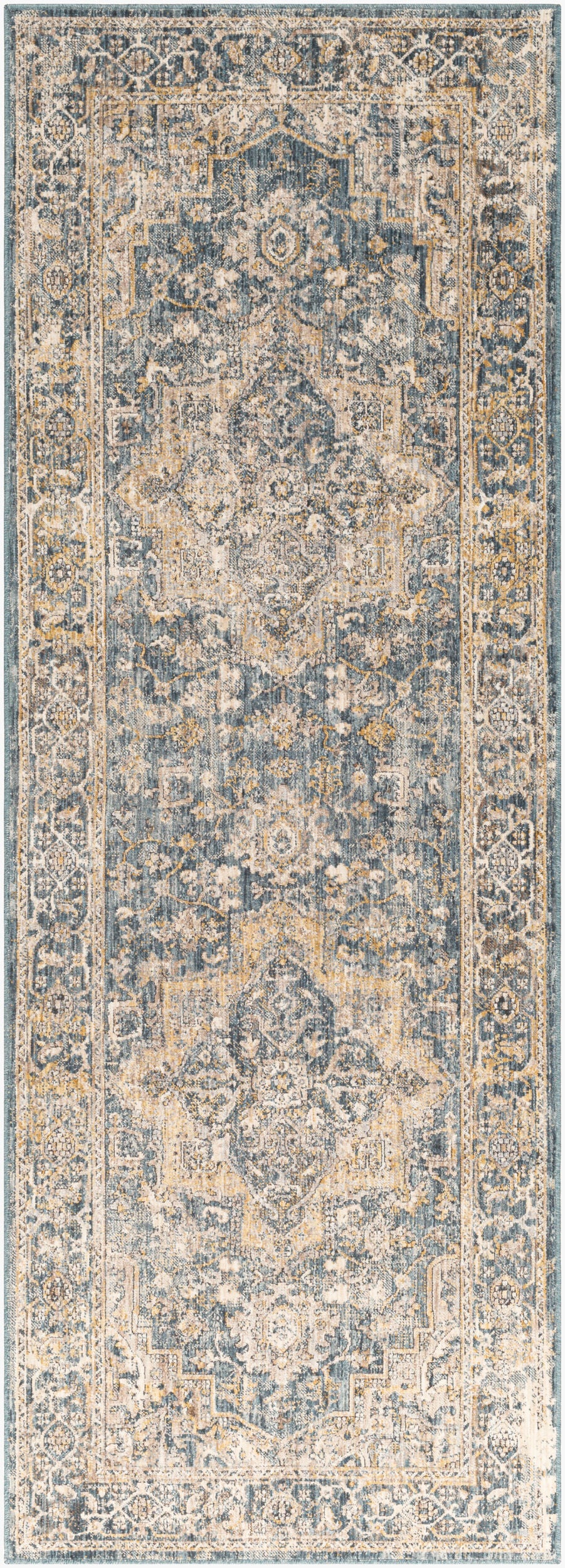 Aspendos APS-2323 7ft Runner Machine Woven Runner Rug