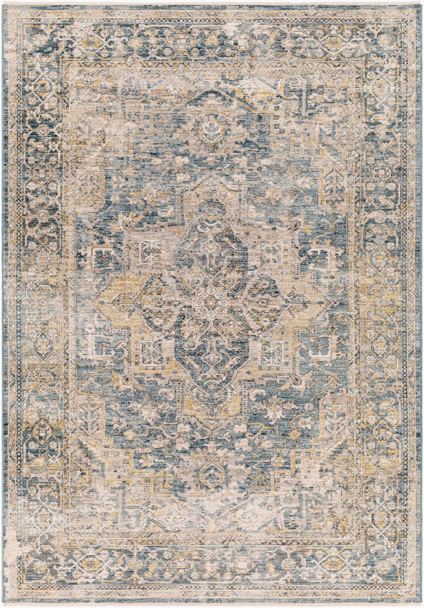 Alfombra tejida a máquina Aspendos APS-2323 de 3,6 x 4,5 m