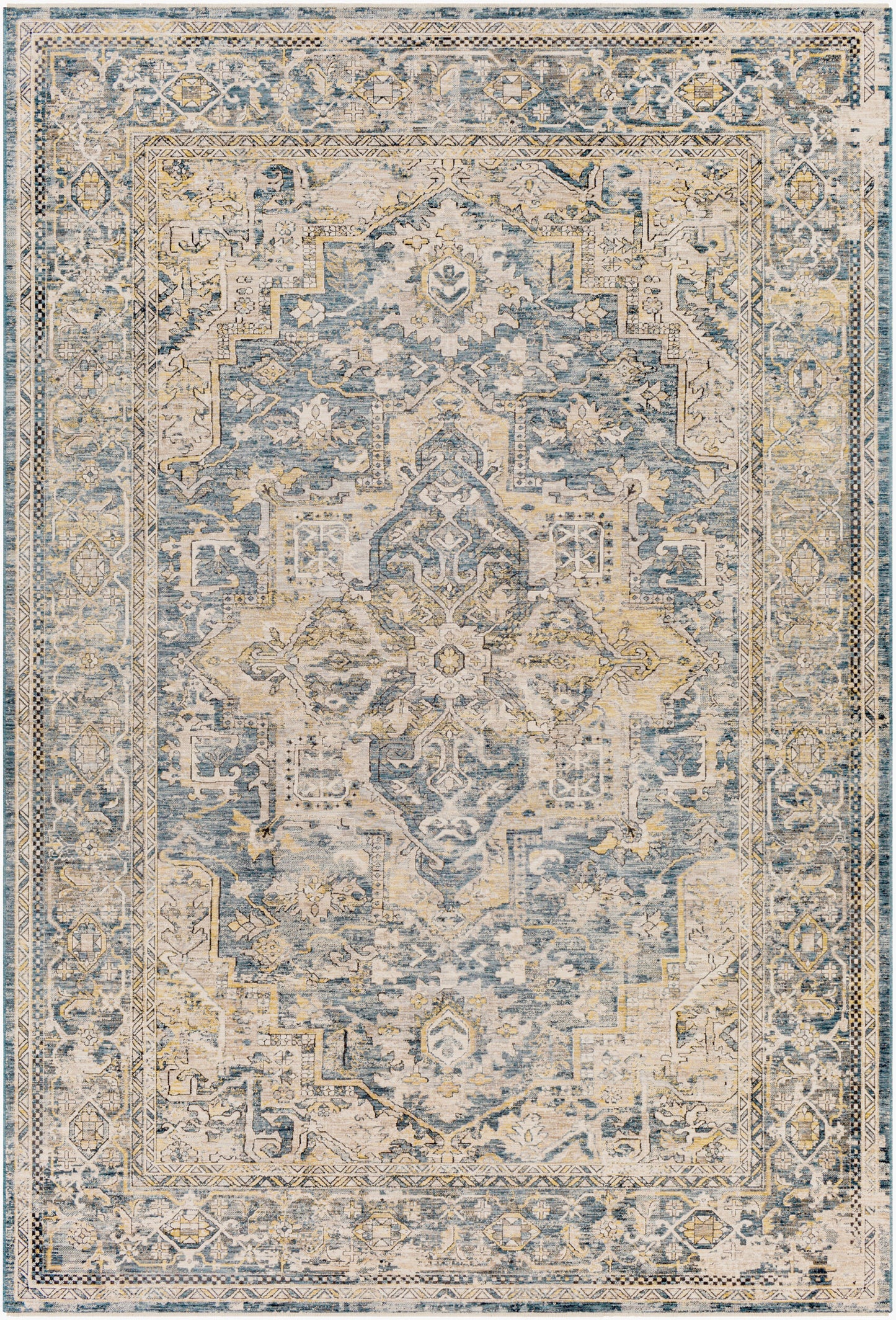 Aspendos APS-2323 6' x 9' Machine Woven Area Rug