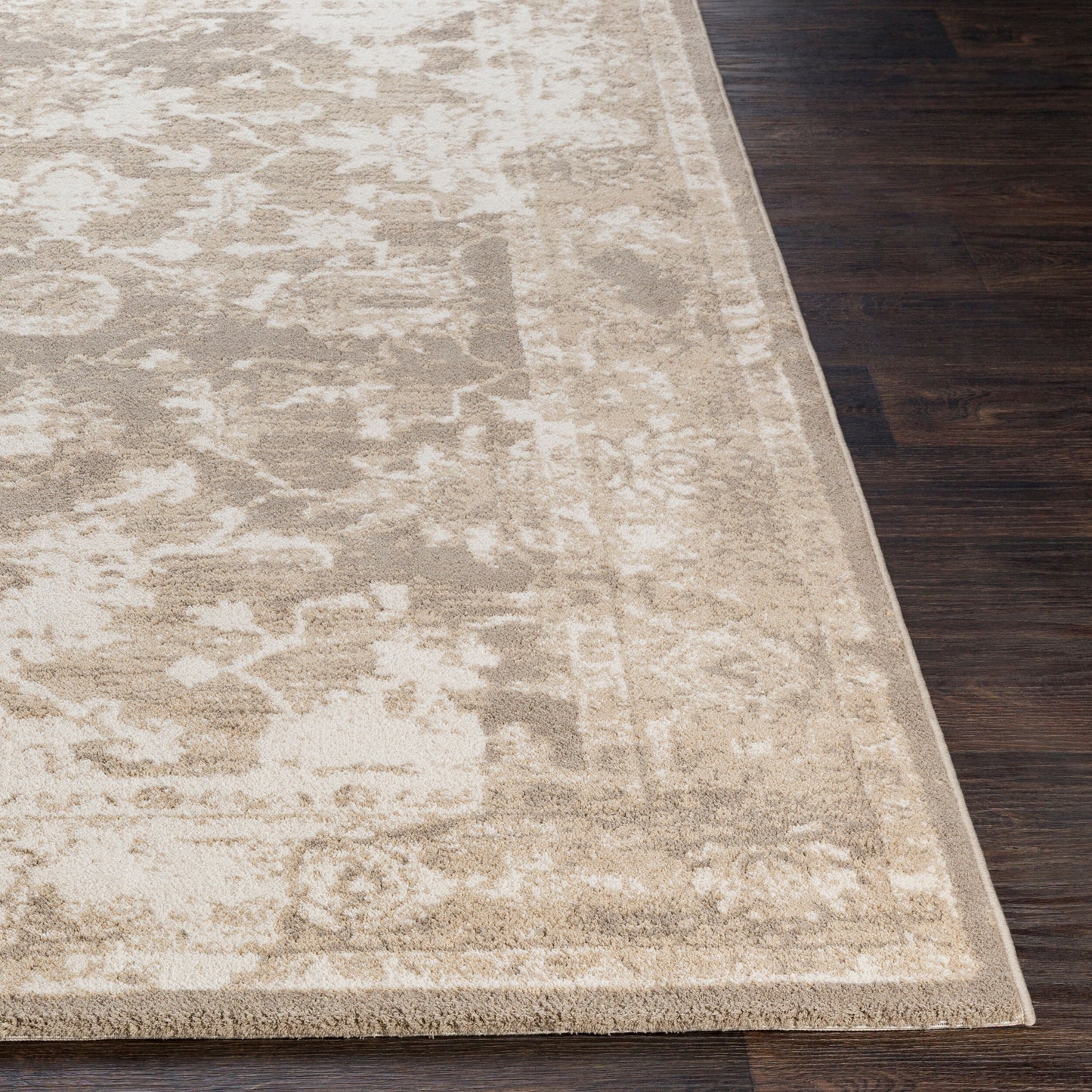 Alfombra decorativa tejida a máquina Apricity APY-1003 de 2' x 3'