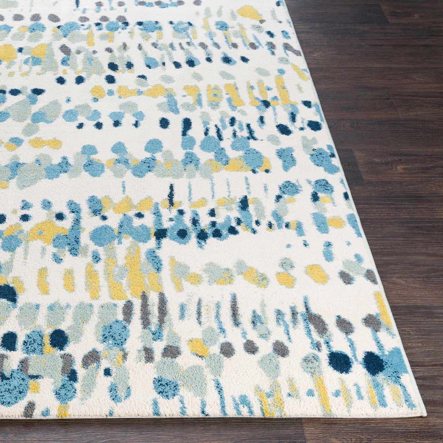Alfombra decorativa tejida a máquina Apricity APY-1007 de 2' x 3'