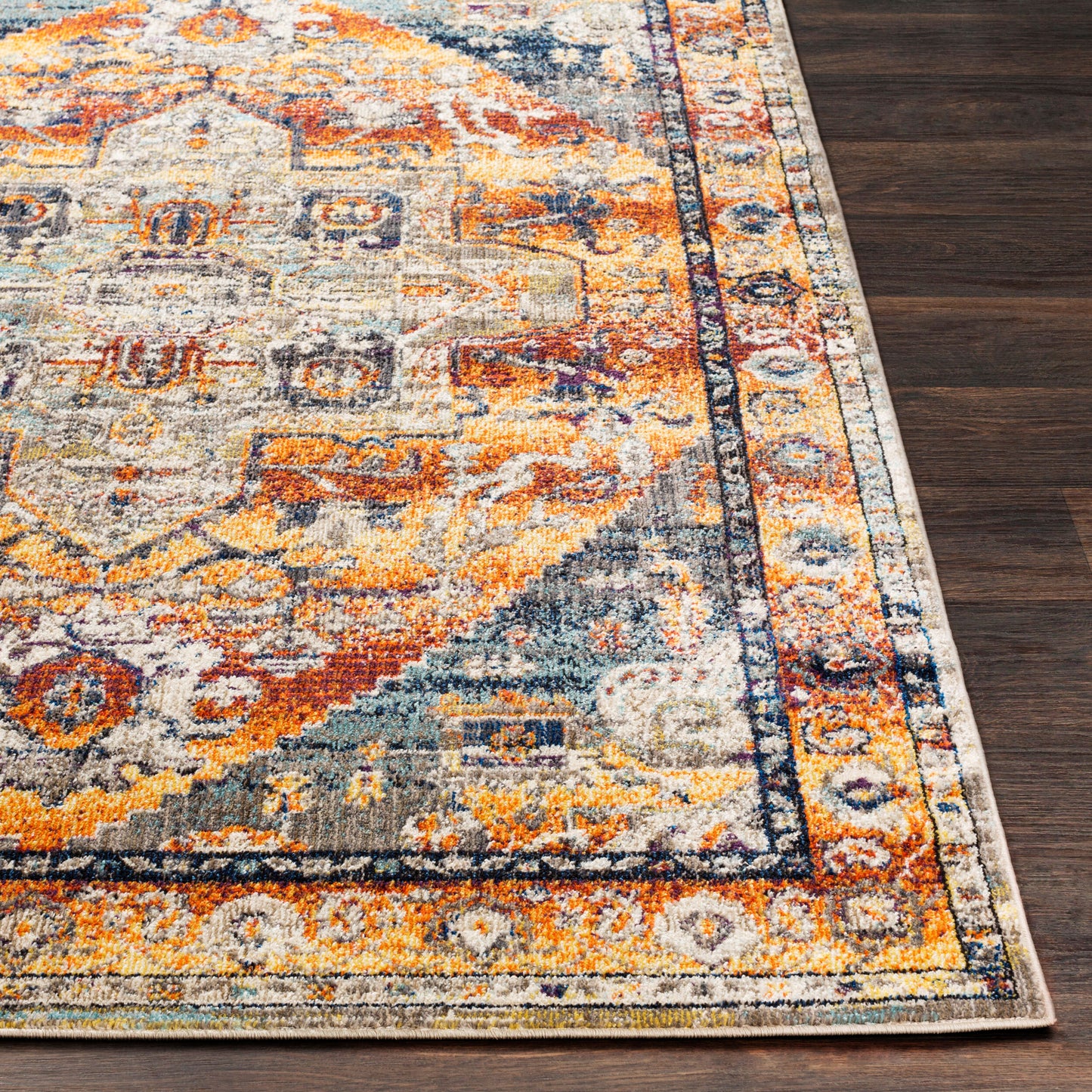Alfombra tejida a máquina Ararat ARA-2304 de 1,52 m x 2,13 m