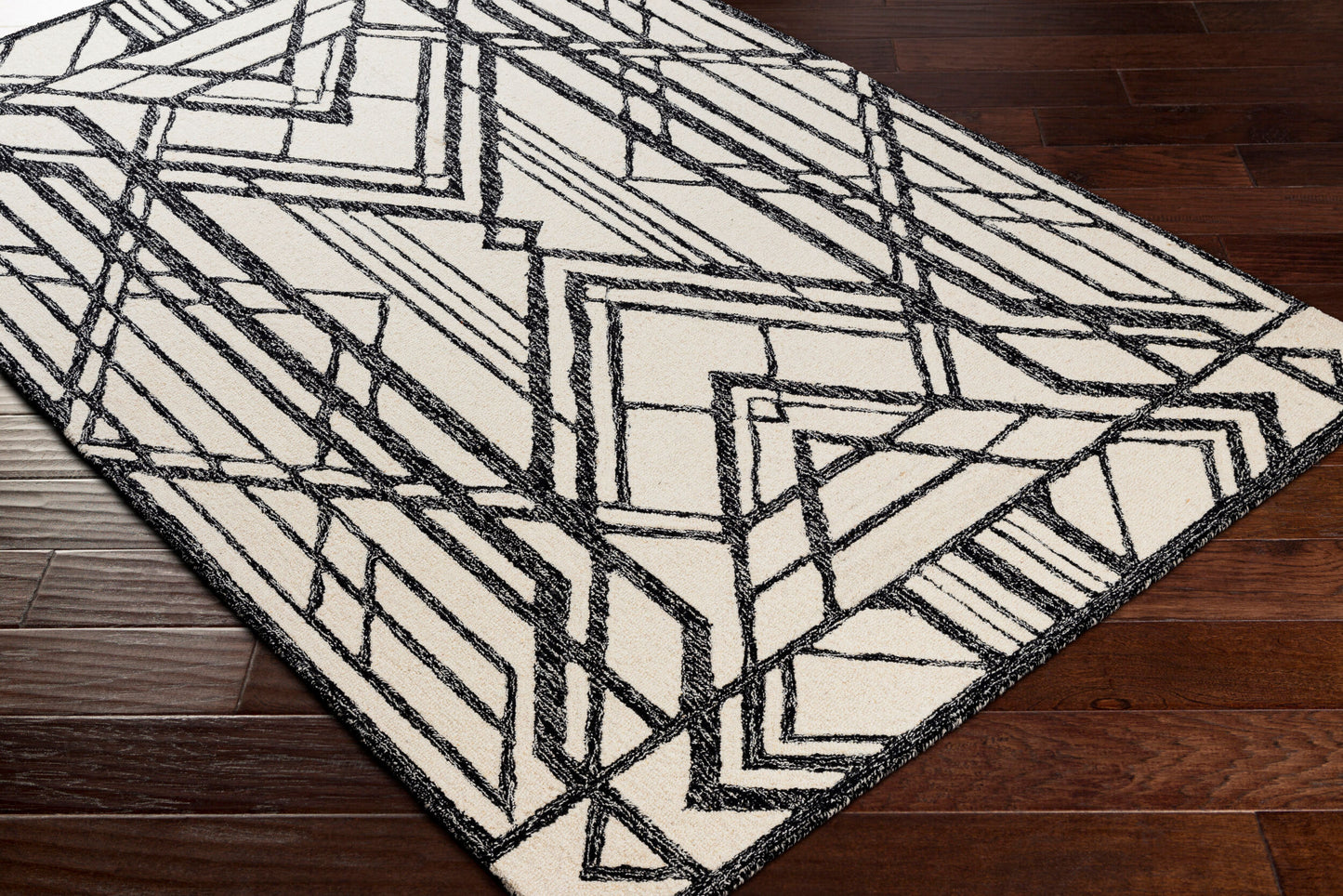 Arsenal ARL-2301 5' x 7' Handmade Wool Area Rug