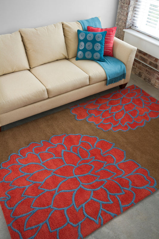 Alfombra de lana hecha a mano Artist Studio ART-206 de 2,7 x 3,6 m