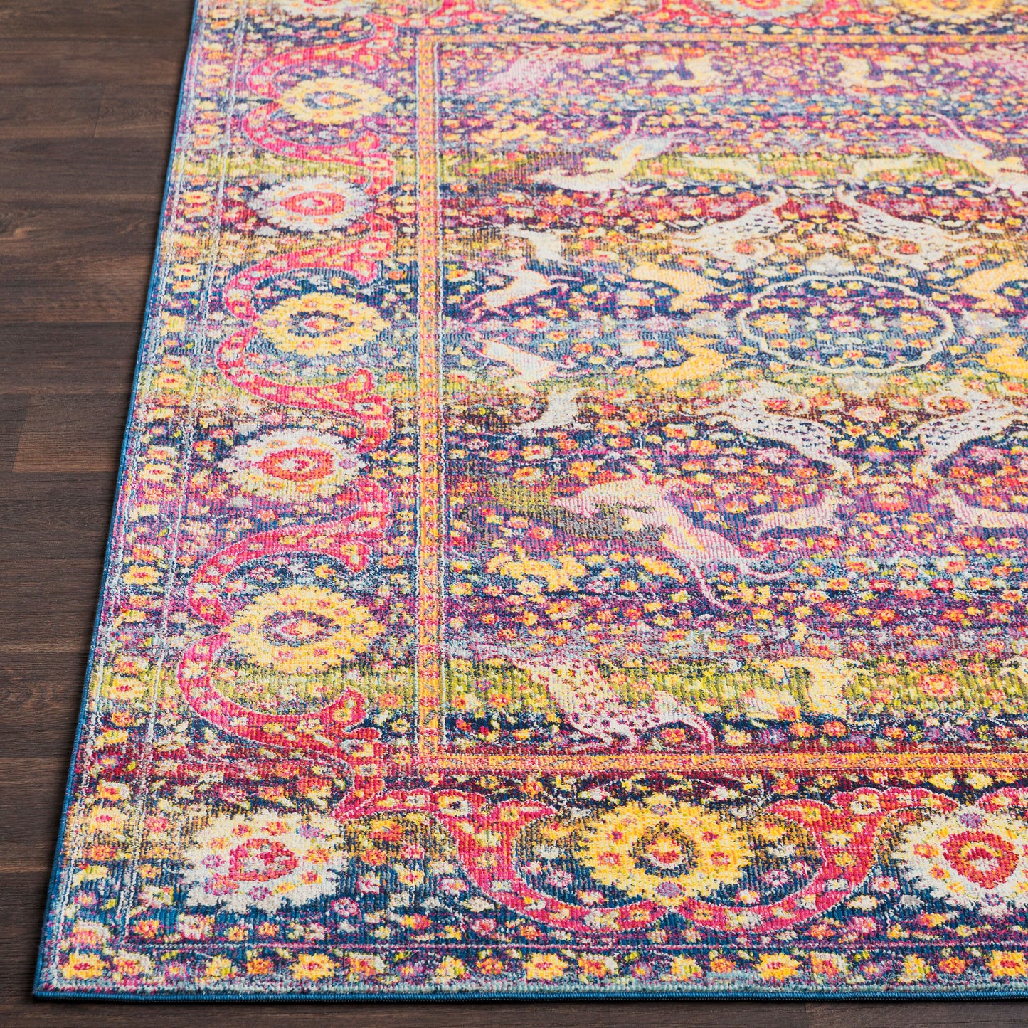 Alfombra tejida a máquina Aura Silk ASK-2301 de 2,13 m