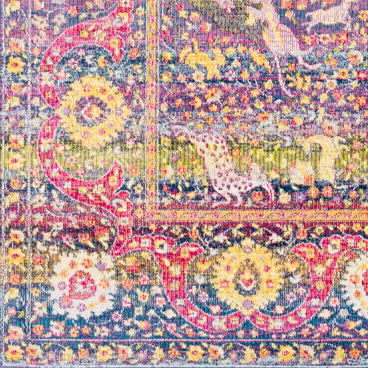 Alfombra tejida a máquina Aura Silk ASK-2301 de 2,13 m