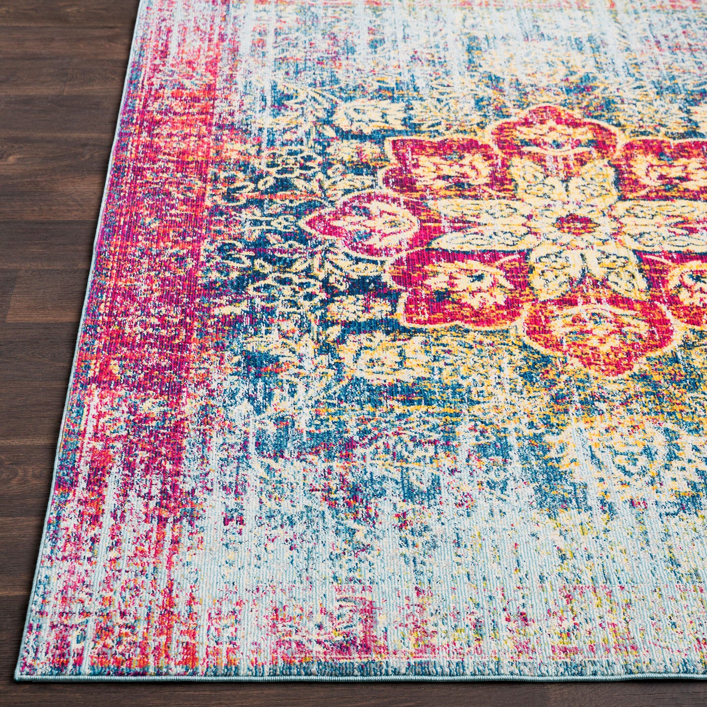 Alfombra tejida a máquina Aura Silk ASK-2303 de 8' x 10'