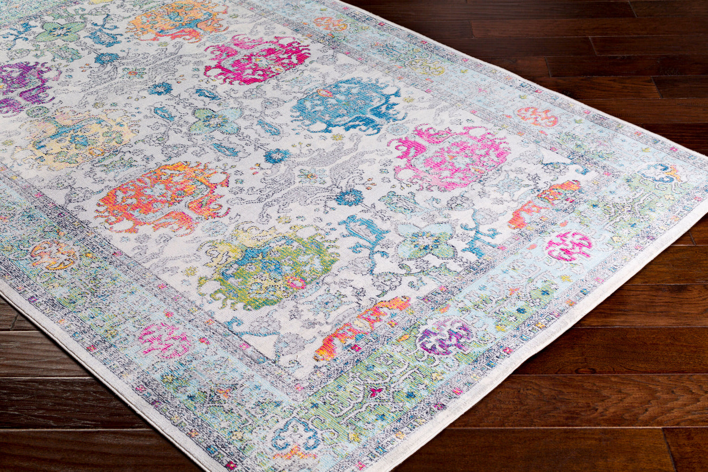 Alfombra tejida a máquina Aura Silk ASK-2308 de 2,13 m