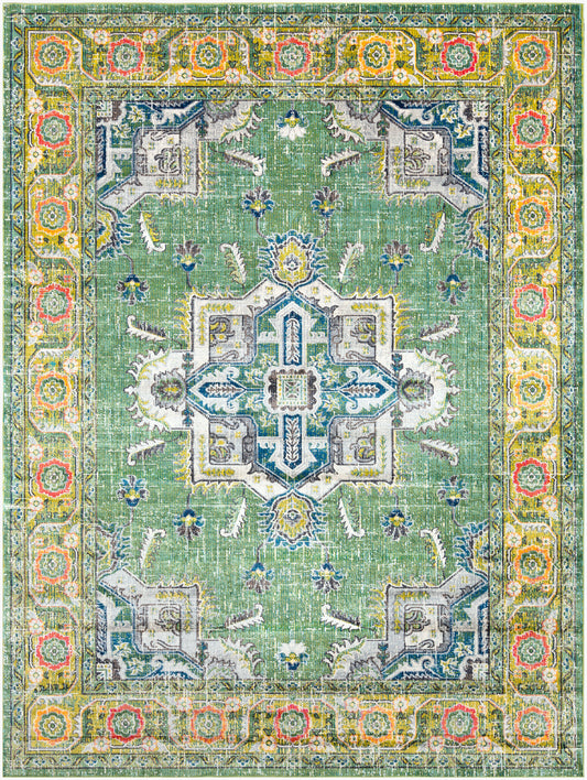 Alfombra tejida a máquina Aura Silk ASK-2313 de 4' x 6'