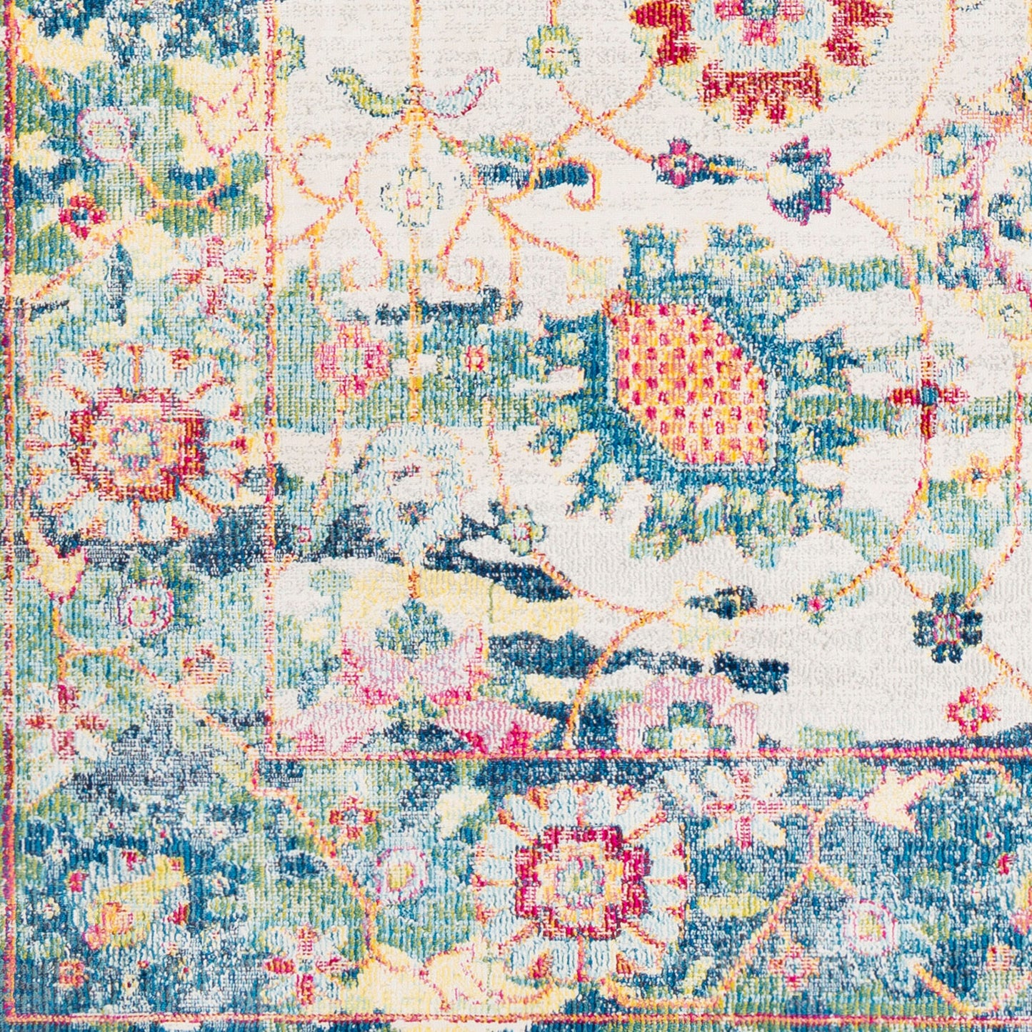 Aura Silk ASK-2318 5' x 7' Machine Woven Area Rug