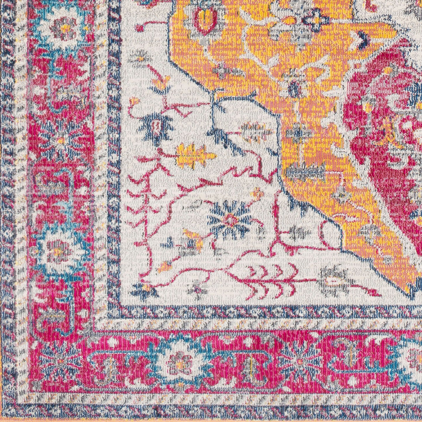 Alfombra tejida a máquina Aura Silk ASK-2323 de 8' x 10'