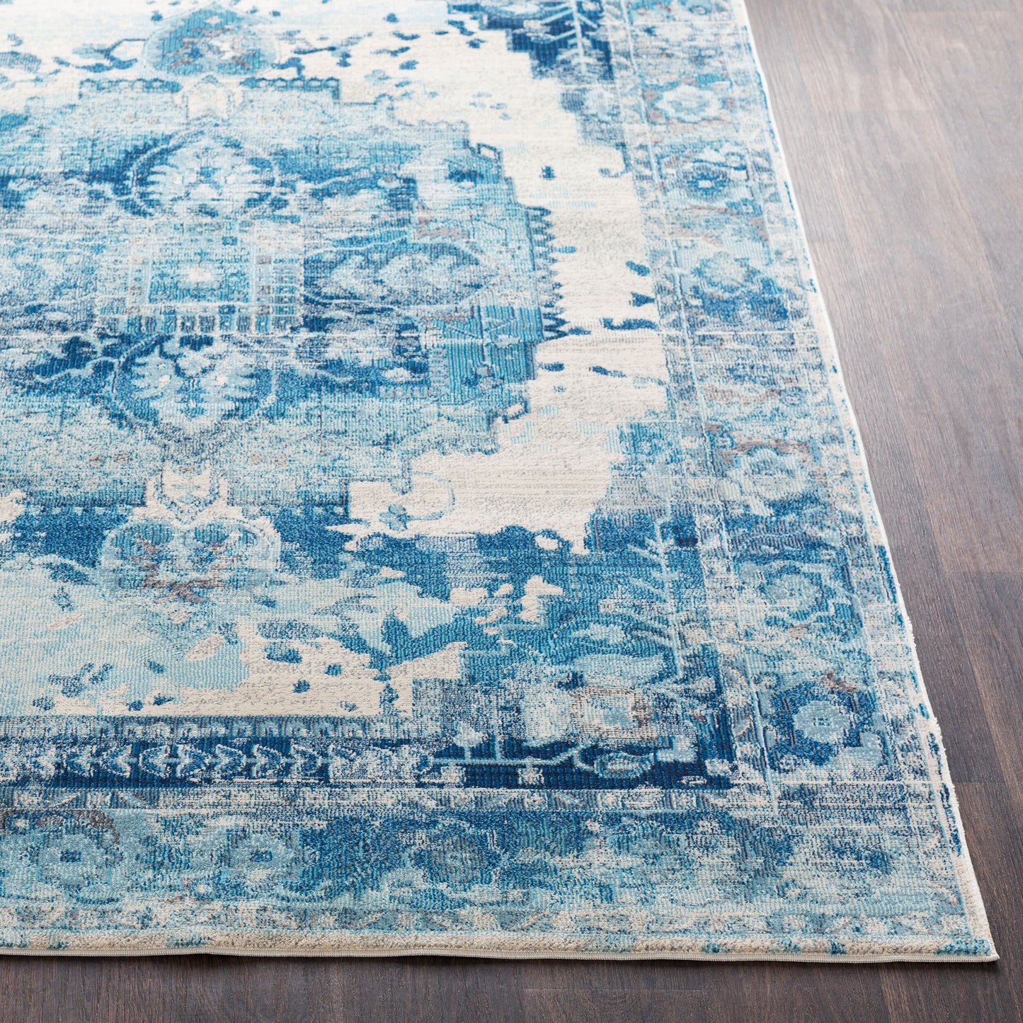 Aura Silk ASK-2328 5' x 7' Machine Woven Area Rug