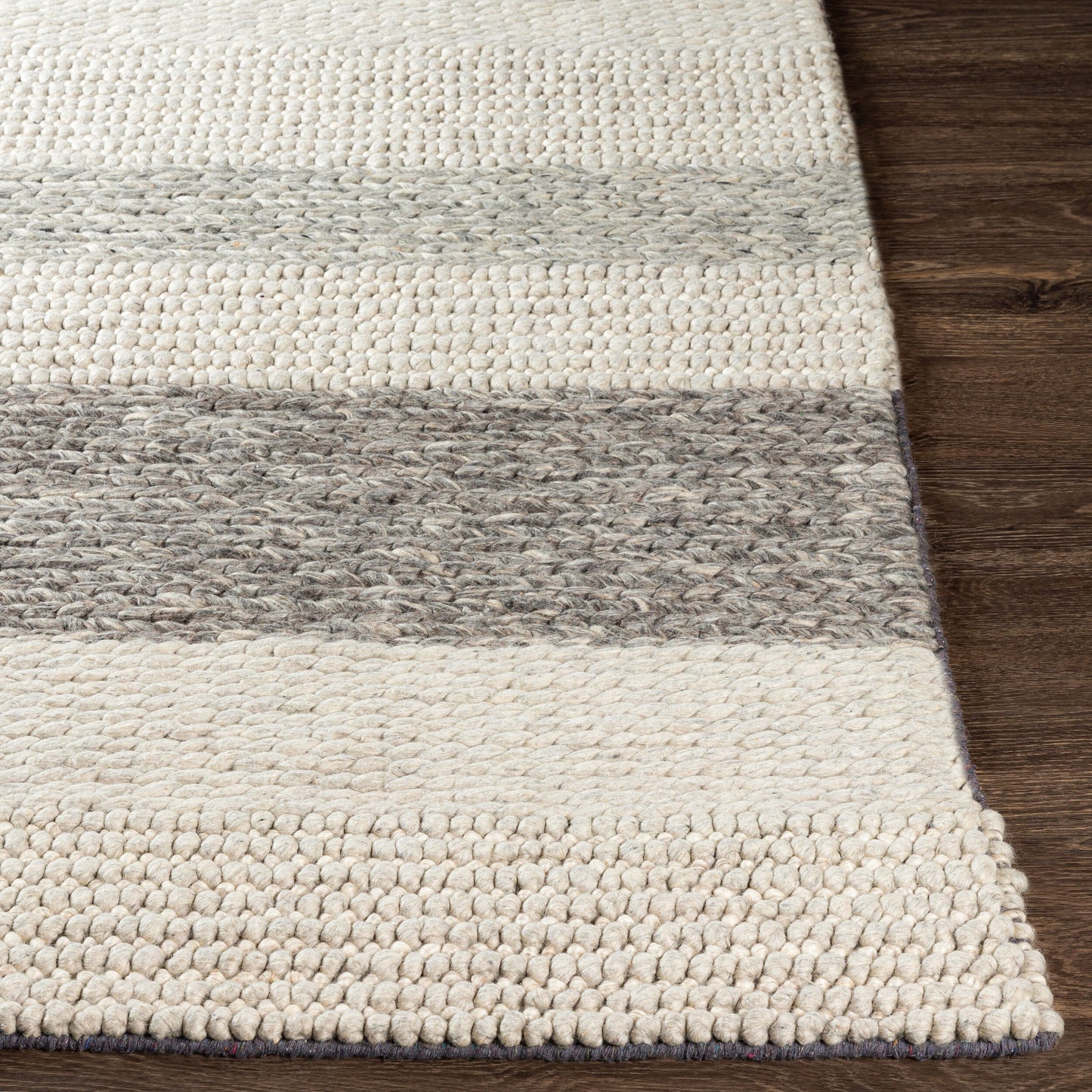 Alfombra de lana hecha a mano Asos ASS-2300 de 2,44 m x 3,05 m