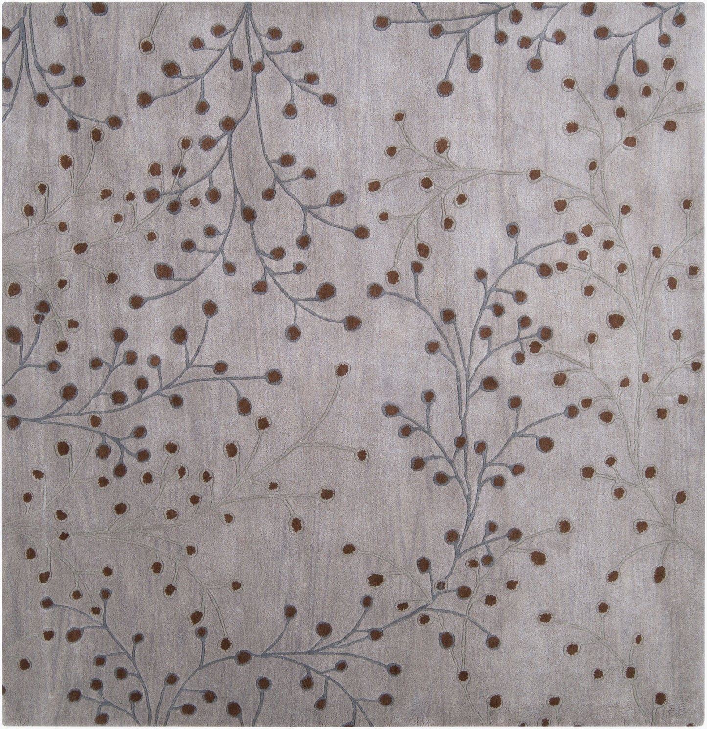 Athena ATH-5055 6ft Square Handmade Wool Area Rug