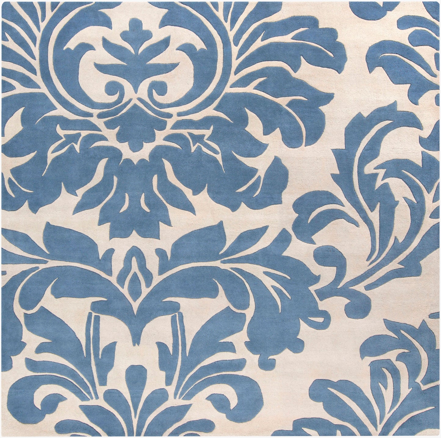 Athena ATH-5076 8ft Square Handmade Wool Area Rug